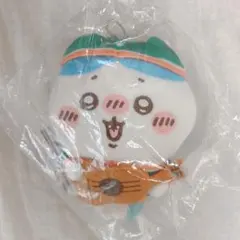 エニマイくじ　ちいかわ　ぬいぐるみキーホルダー　ハチワレ　D賞