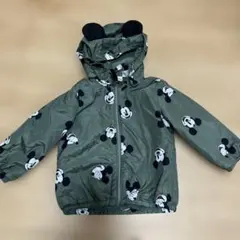 ミッキー 耳付きパーカー 90