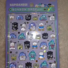 ボンボンドロップシールミニ　はぴだんぶい