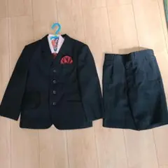 120cm 男子 フォーマルスーツ セットアップ 半ズボン 入学式 卒園式