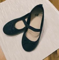 美品☆H&M バレエシューズ☆ 28 ブラック