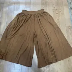 ニコアンド　ガウチョパンツ　サマンサモスモス