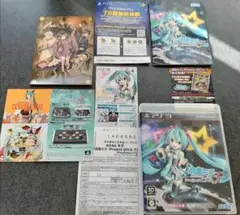 【PS3】【動作良好】初音ミク Project DIVA F 限定ポストカード付
