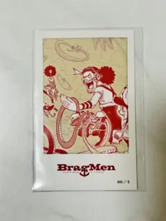 ワンピース BragMen ロー ルフィ ジンベエ チェキ風カード - メルカリ