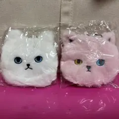 ケオラケオラ もこもこポーチ　白