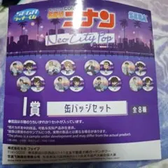 SEGAラッキーくじ 名探偵コナン I賞 缶バッチセット
