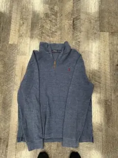 Polo Ralph Lauren ネイビー ジップアップ M