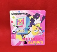 Undertale Mettaton & Alphys ゲーマー焼きコースター