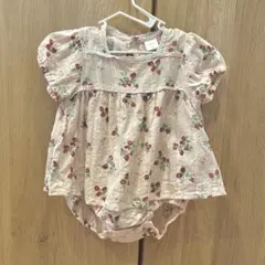 futafuta バースデイ ワンピース ロンパース 80cm