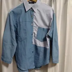 パッチワーク シャツ