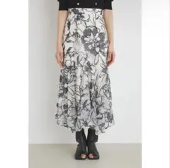 rienda リエンダウェーブラインJ/Wマーメイドスカート