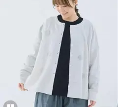 クラウドナイン　ドライタッチジャガードニットカーディガンのサムネイル