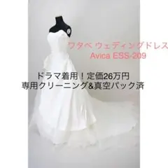 【専用クリーニング済】ワタベ ウェディングドレス ESS-209 Avica