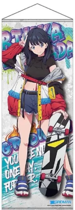 宝多六花 等身大タペストリー SSSS.GRIDMAN ヴィレッジヴァンガード ヴィレッジヴァンガード SSSS.GRIDMAN 宝多六花 アクリルフィギュア