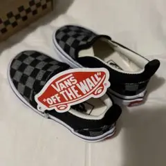 Vans チェック柄 スリッポンシューズ
