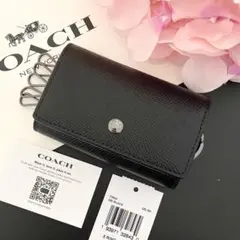 ★ 【新品】COACH コーチ★キーケース ブラック
