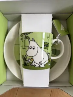 ムーミンアラビア　クラシック　ムーミン　マグプレートセット　BOX付　新品未使用