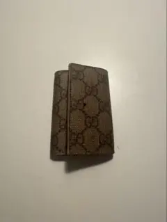 GUCCI GGパターン レザーキーケース