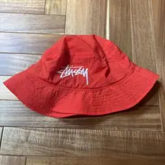 STUSSY × NIKE バケットハット オレンジ L / XL