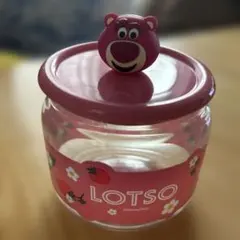 LOTso ストロベリー柄 プラスチック容器