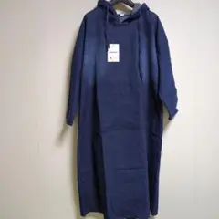 デニムパーカーワンピース