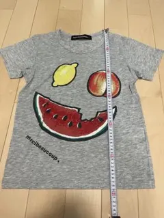 mercibeaucoup, フルーツ柄 Tシャツ グレーのサムネイル