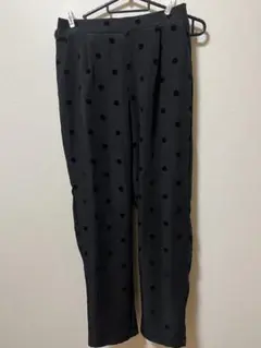 水玉 カジュアルパンツ