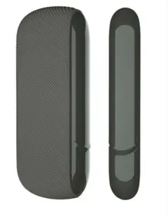 2アイコス イルマ ｉケースiqos iluma 用　ドアカバシリコン素材 黒