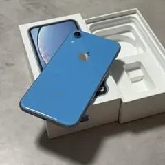 iPhone XR 128G ブルー 本体のみ