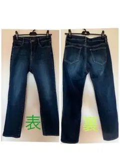 ストレートデニム ネイビー　 ウエスト67cm