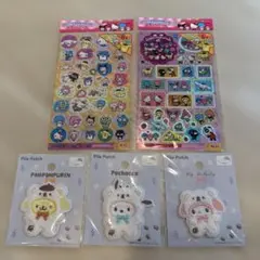 サンリオ　パイルワッペン　シールセット