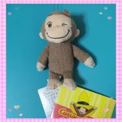おさるのジョージ 赤いほっぺ マスコット