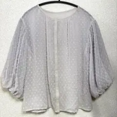 「ユナイテッドアローズ】バルーンスリーブブラウス　新品