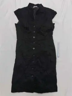 ★カルバンクラインCalvin Klein ブラック シャツワンピース 14