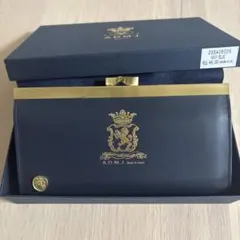A.D.M.J. 長財布 ネイビー ショップチャンネルのサムネイル