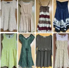 可愛い♡ワンピース・チュニック　8点セット　まとめ売り