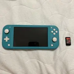 Nintendo Switch Lite ターコイズ 本体 + ゲームカード
