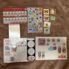 平成レトロなキャラクター　シール　メモ用紙　おまとめ