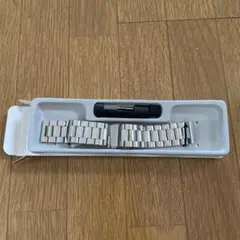 新品　ステンレススチール 時計用バンド シルバー　22ミリ