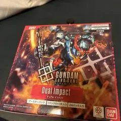 GUNDAM カードゲーム デュアルインパクト 24パック入り 2boxセット