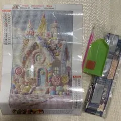 ダイヤモンドアートキット お菓子の家
