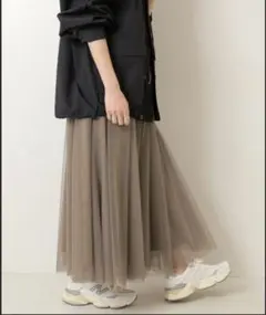スピックアンドスパン　チュールスカート