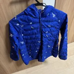 宇宙柄 中綿コート 140
