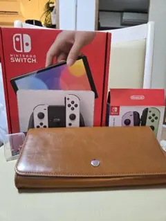 【週末価格です！】フルセット Switch本体有機EL+microSD 256等