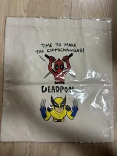 Happyくじ MARVEL デッドプール D賞 トートバッグ