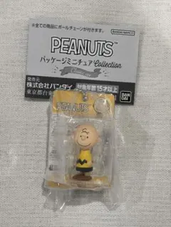 PEANUTS ピーナッツ　パッケージミニチュアコレクション　チャーリーブラウン