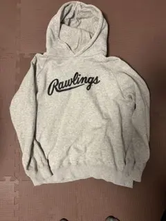 Rawlings グレー フード付きパーカー　Lサイズのサムネイル