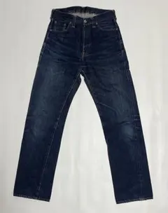 【USA製】Levi's 201xx 555 バレンシア　BIG E 赤耳　濃紺のサムネイル