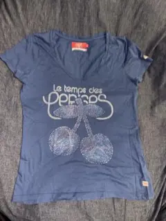 Le temps des cerises 半袖 Tシャツ ブルー