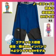 訳あり　ほぼ新品　ノースフェイス　ゴアテックス　レインパンツ　カッパ　雨具　Ｍ